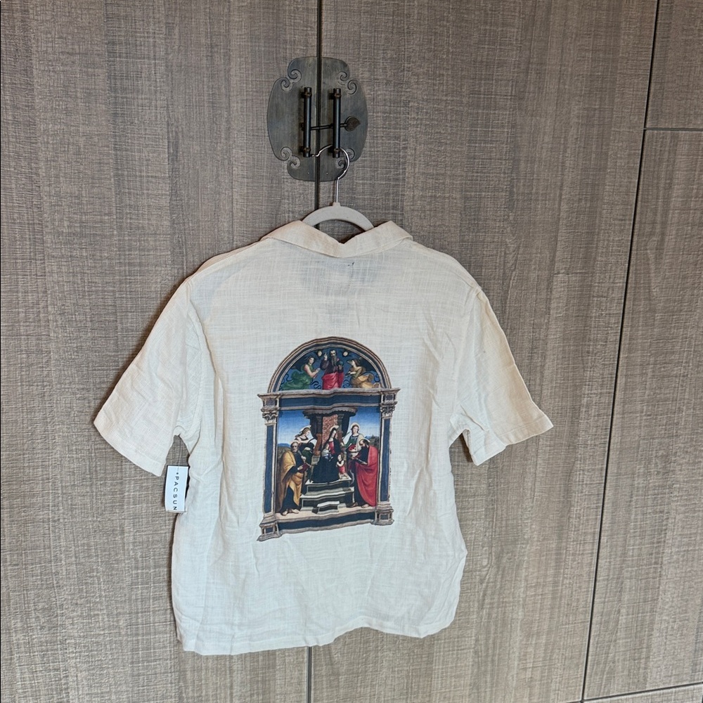 Pacsun Madonna Oversized Camp Shirt - Picture 12 of 16
